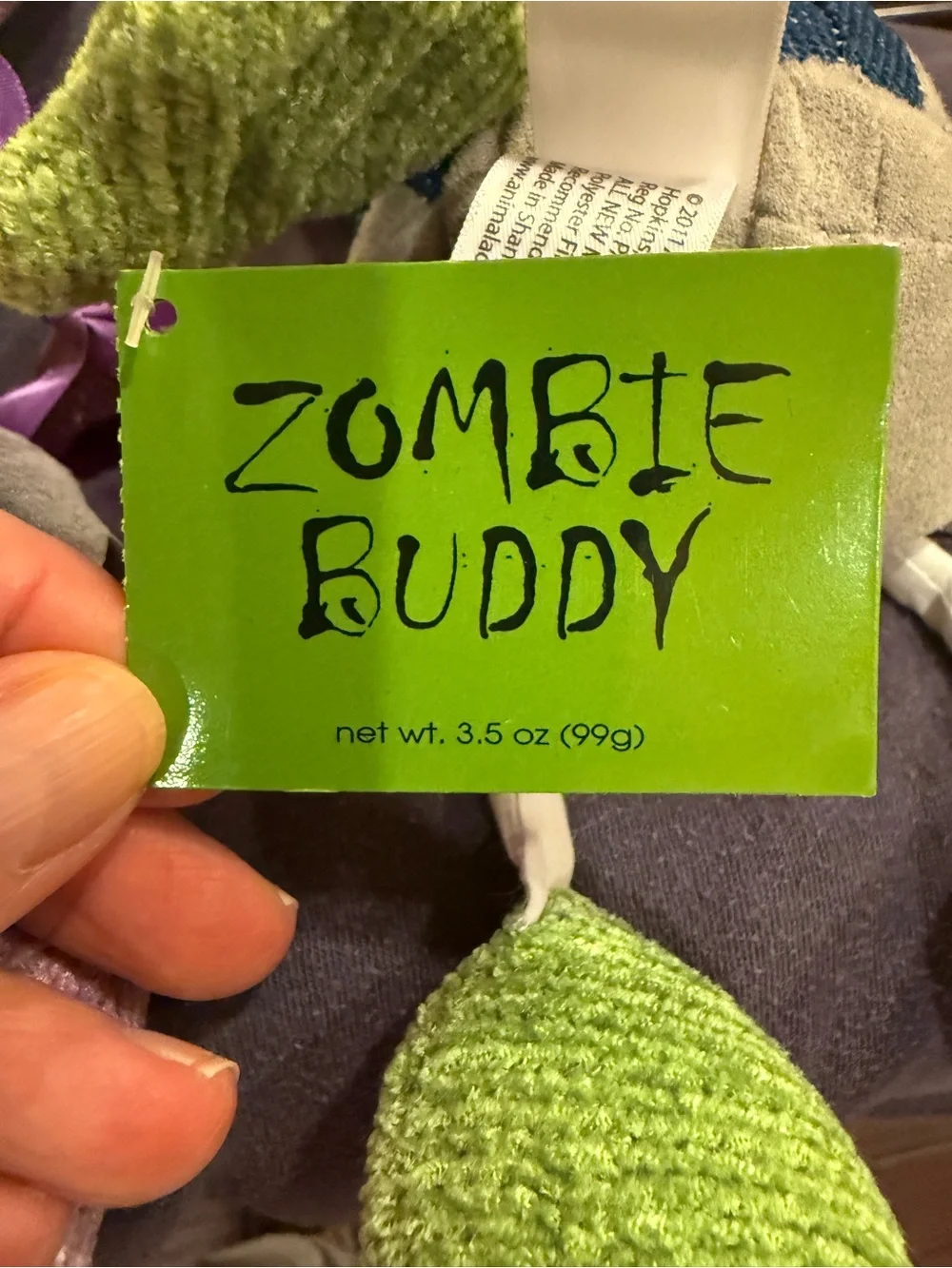 Zombie Buddy and Beauty Plush Rag Doll Pair Halloween Decorations Plushies